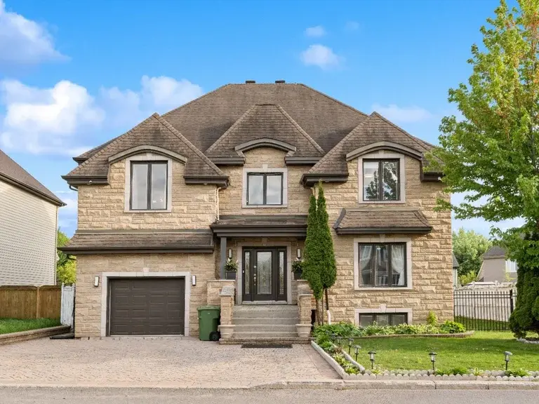 Exterior of 2 story house